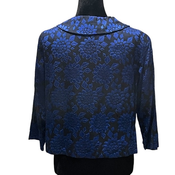 Vintage Brocade Cropped Jacket - Picture 2 of 5
